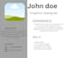 design a professional resume CV or career document